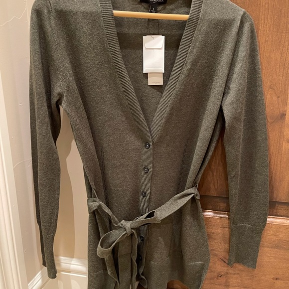 Banana Republic S Green Cardigan (NEW) - Picture 14 of 15